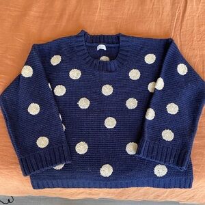 Polka dot sweater
